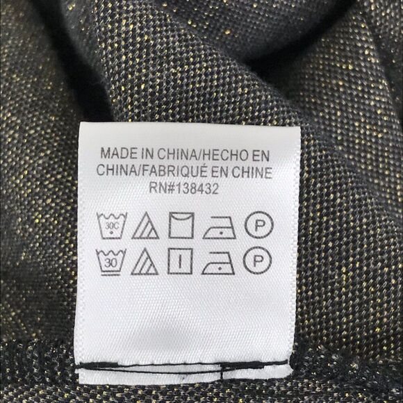 ModCloth Sweet Silver Linings Plaid Mini Skirt Women's Plus Size 2X Zip A-Line - Picture 8 of 8